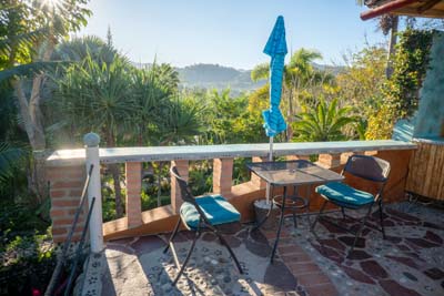 photo of outdoor dining area